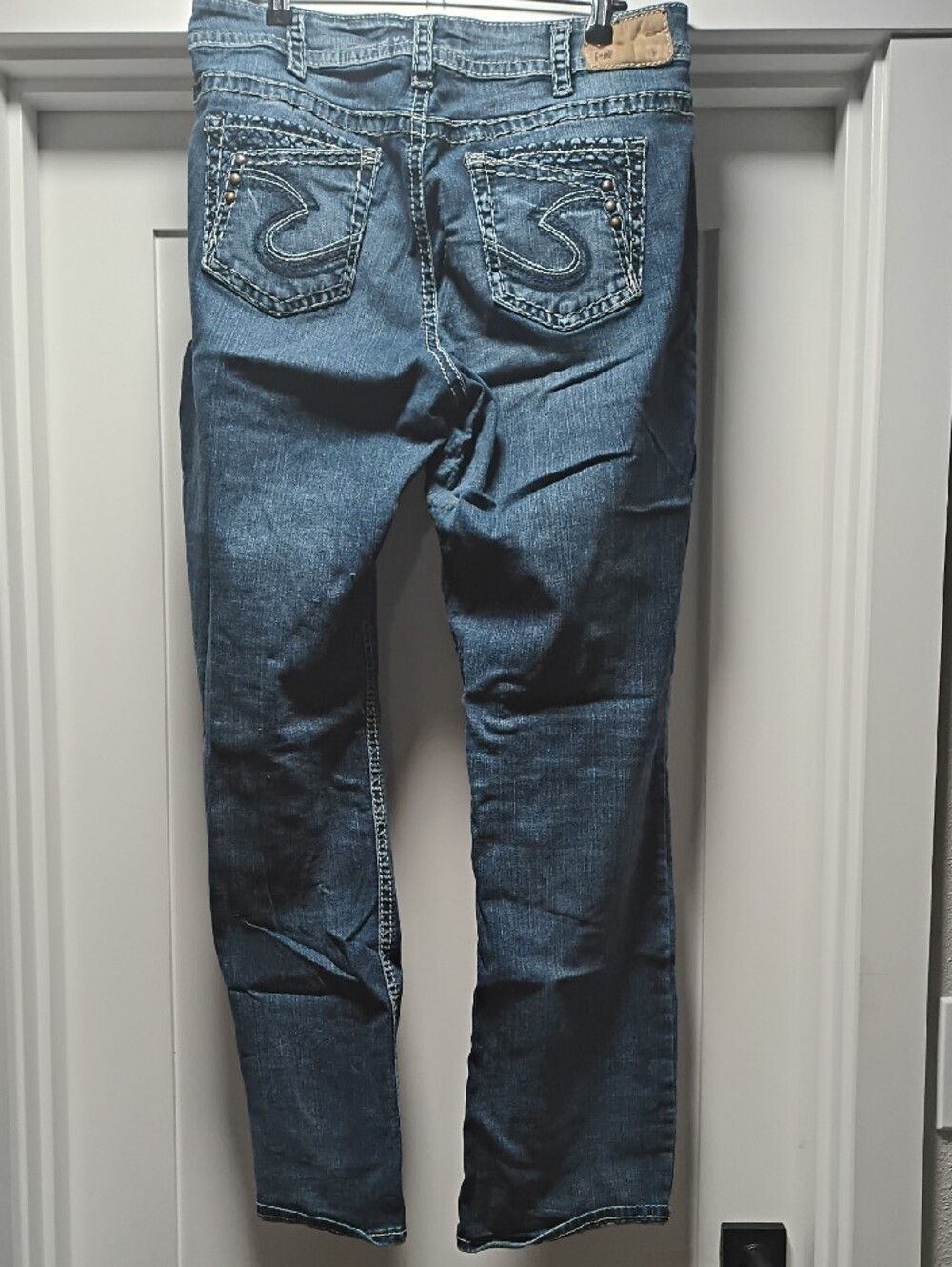 Silver Jeans Blue Washed Boot Cut Jeans - Picture 7 of 11